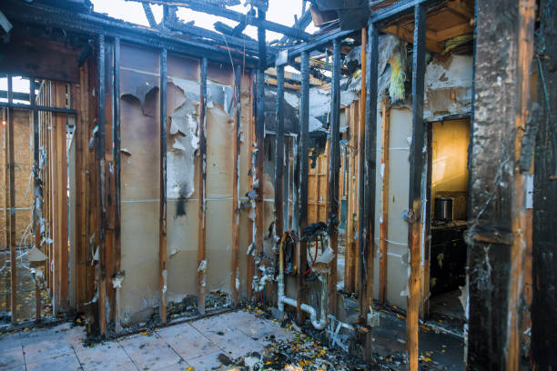 Professional Fire Damage Removal technician working in Lansdowne, PA